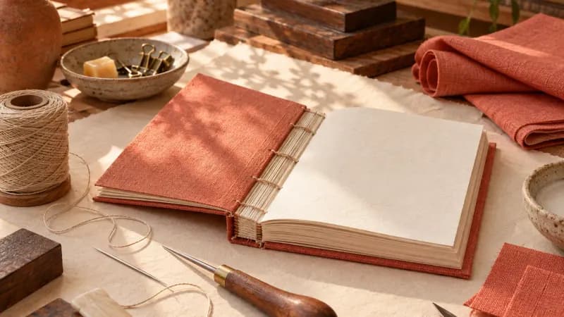 Step-by-step guide draft with cover, contents, and formatted pages